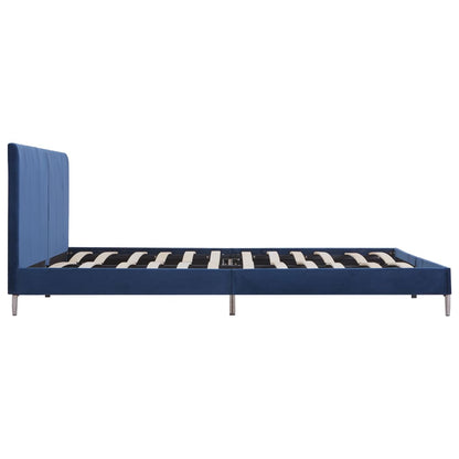 Bettgestell Blau Stoff 180 x 200 cm - Pazzar.ch