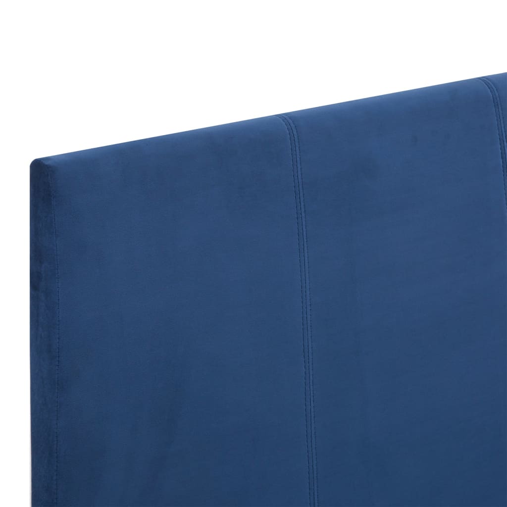 Bettgestell Blau Stoff 180 x 200 cm - Pazzar.ch
