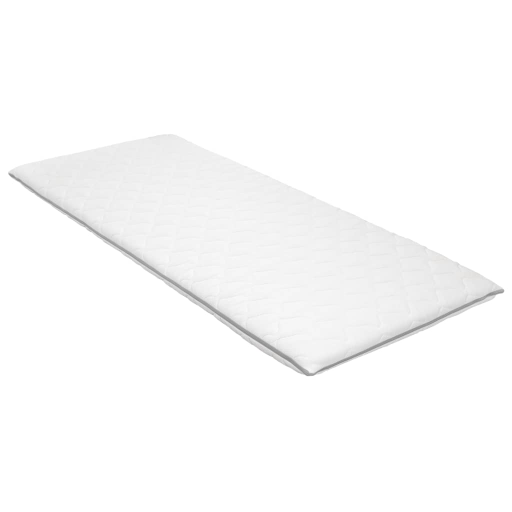 Matratzenauflage 80 x 200 cm viskoelastischer Memory-Schaum 6cm - Pazzar.ch