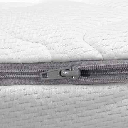 Matratzenauflage 80 x 200 cm viskoelastischer Memory-Schaum 6cm - Pazzar.ch