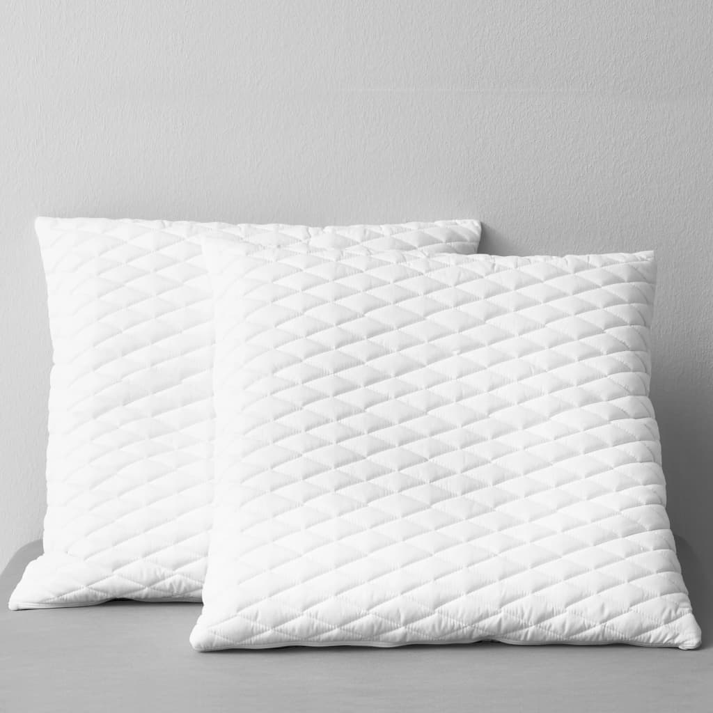 Kissen 2 Stk. 80×80×14 cm Memory-Schaum - Pazzar.ch
