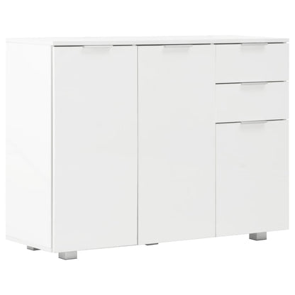 Sideboard Hochglanz-Weiß 107x35x80,5 cm - Pazzar.ch