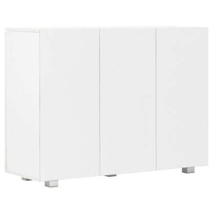 Sideboard Hochglanz-Weiß 107x35x80,5 cm - Pazzar.ch