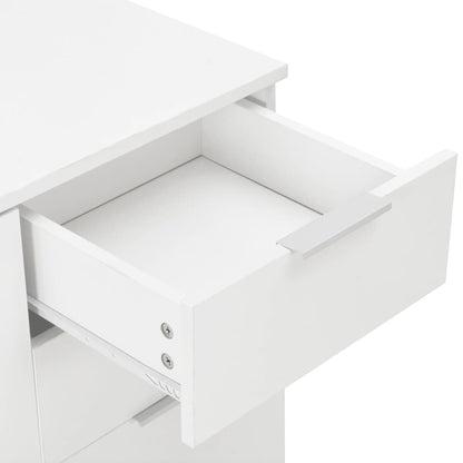 Sideboard Hochglanz-Weiß 107x35x80,5 cm - Pazzar.ch