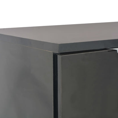 Sideboard Hochglanz-Schwarz 107x35x80,5 cm - Pazzar.ch