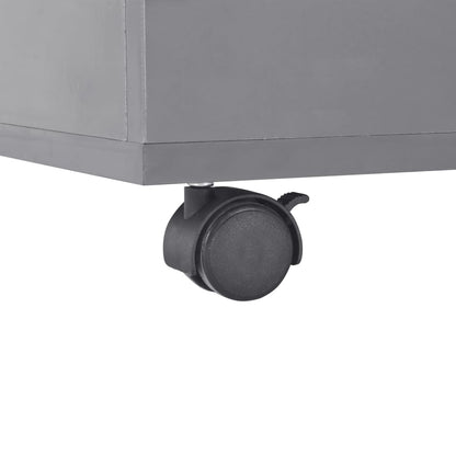 Couchtisch Hochglanz-Grau 100x100x35 cm - Pazzar.ch