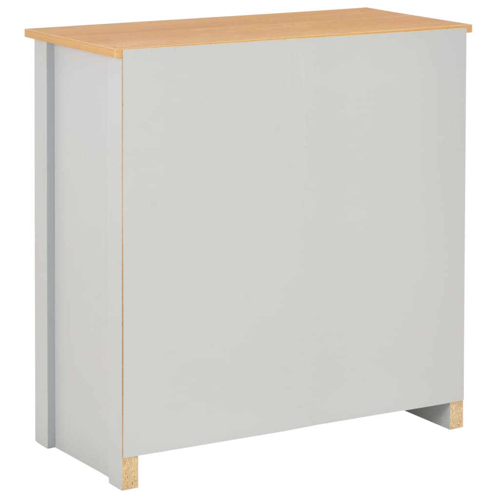 Sideboard Grau vidaXL Sideboard Grau 79 x 35 x 81 cm - Pazzar.ch