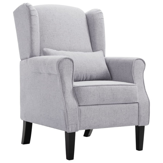 Sessel Hellgrau Stoff - Pazzar.ch