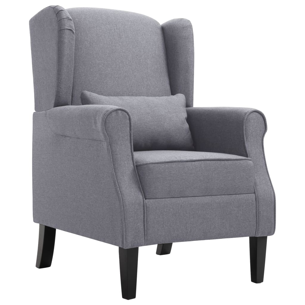 Sessel Dunkelgrau Stoff - Pazzar.ch