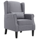 Sessel Dunkelgrau Stoff