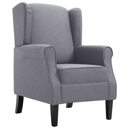 Sessel Dunkelgrau Stoff - Pazzar.ch