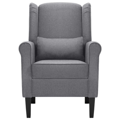 Sessel Dunkelgrau Stoff - Pazzar.ch