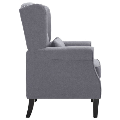 Sessel Dunkelgrau Stoff - Pazzar.ch