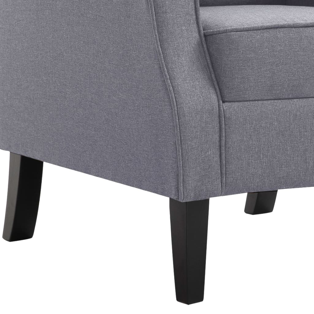 Sessel Dunkelgrau Stoff - Pazzar.ch