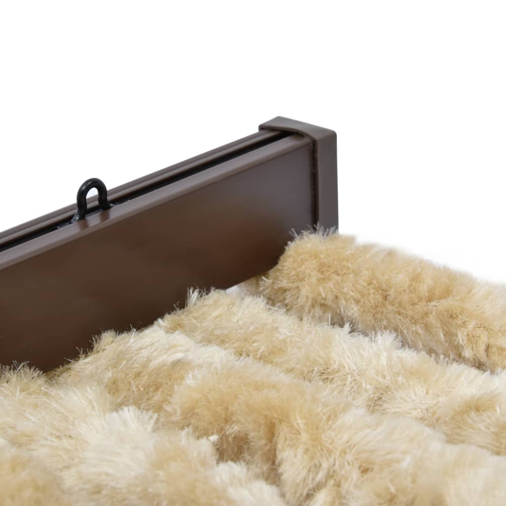 Insektenschutz-Vorhang Beige 90x220 cm Chenille - Pazzar.ch