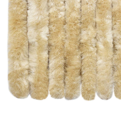 Insektenschutz-Vorhang Beige 100x220 cm Chenille - Pazzar.ch