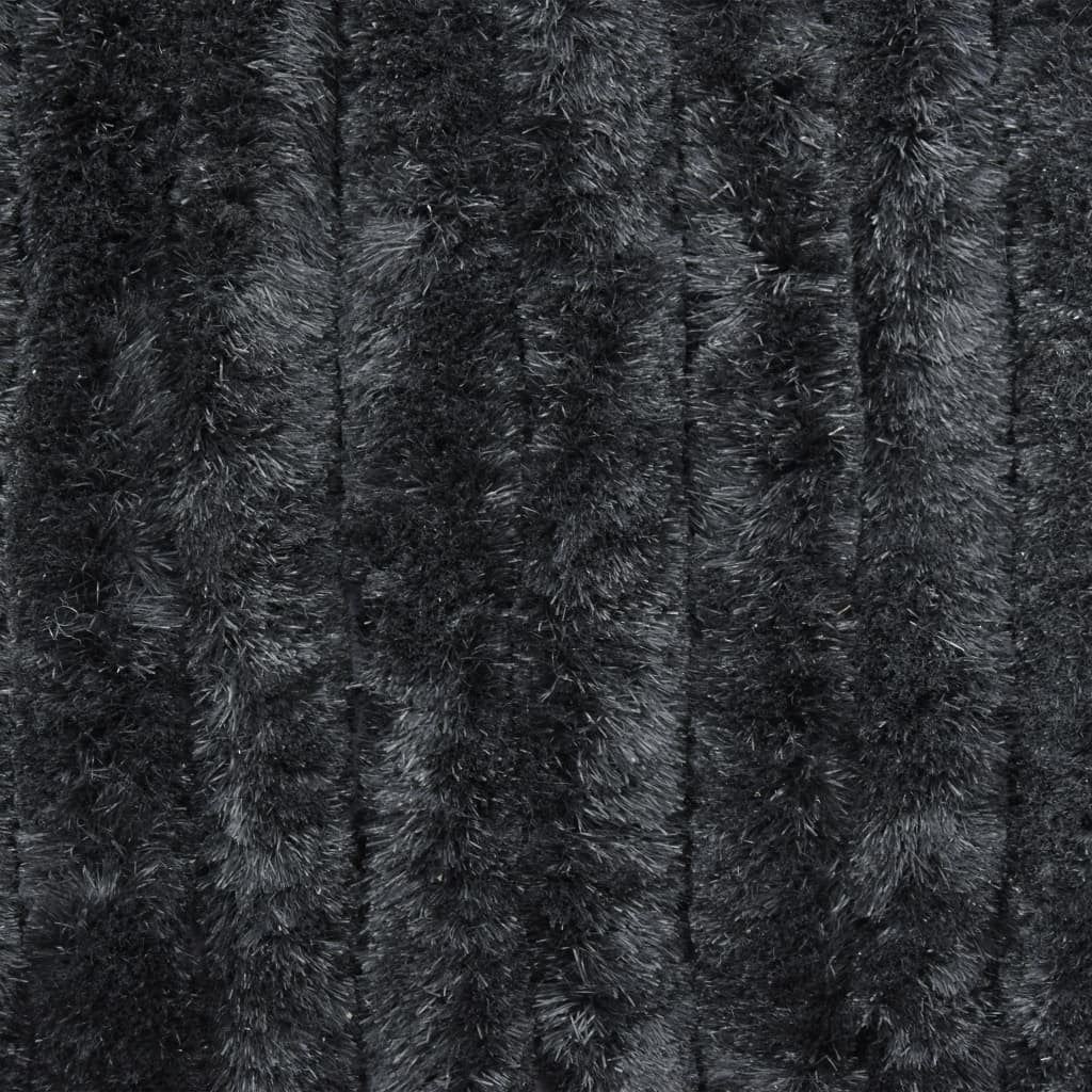 Insektenschutz-Vorhang Anthrazit 90x220 cm Chenille - Pazzar.ch