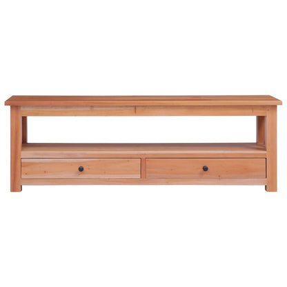 TV-Schrank 120 x 30 x 40 cm Massivholz Mahagoni - Pazzar.ch
