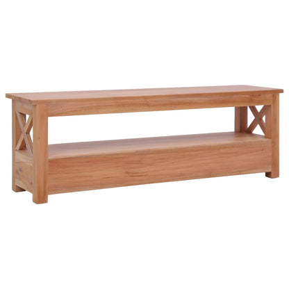 TV-Schrank 120 x 30 x 40 cm Massivholz Mahagoni - Pazzar.ch