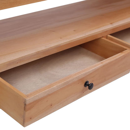 TV-Schrank 120 x 30 x 40 cm Massivholz Mahagoni - Pazzar.ch