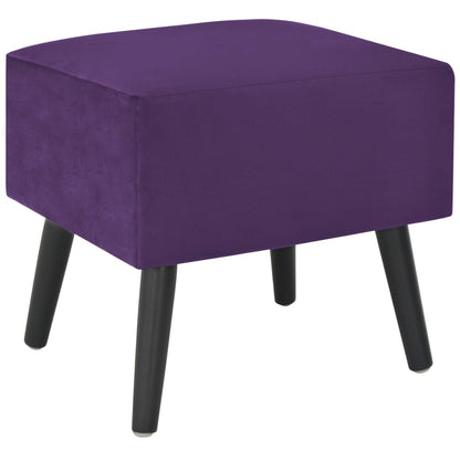 Nachttische 2 Stk. Dunkelviolett 40 x 35 x 40 cm Samt - Pazzar.ch