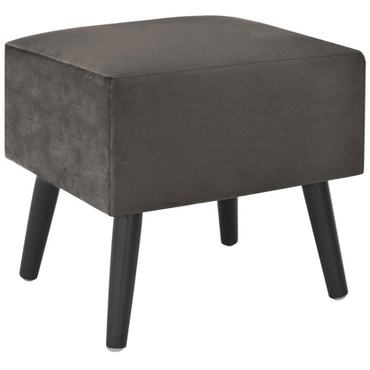 Nachttische 2 Stk. Grau 40 x 35 x 40 cm Samt - Pazzar.ch