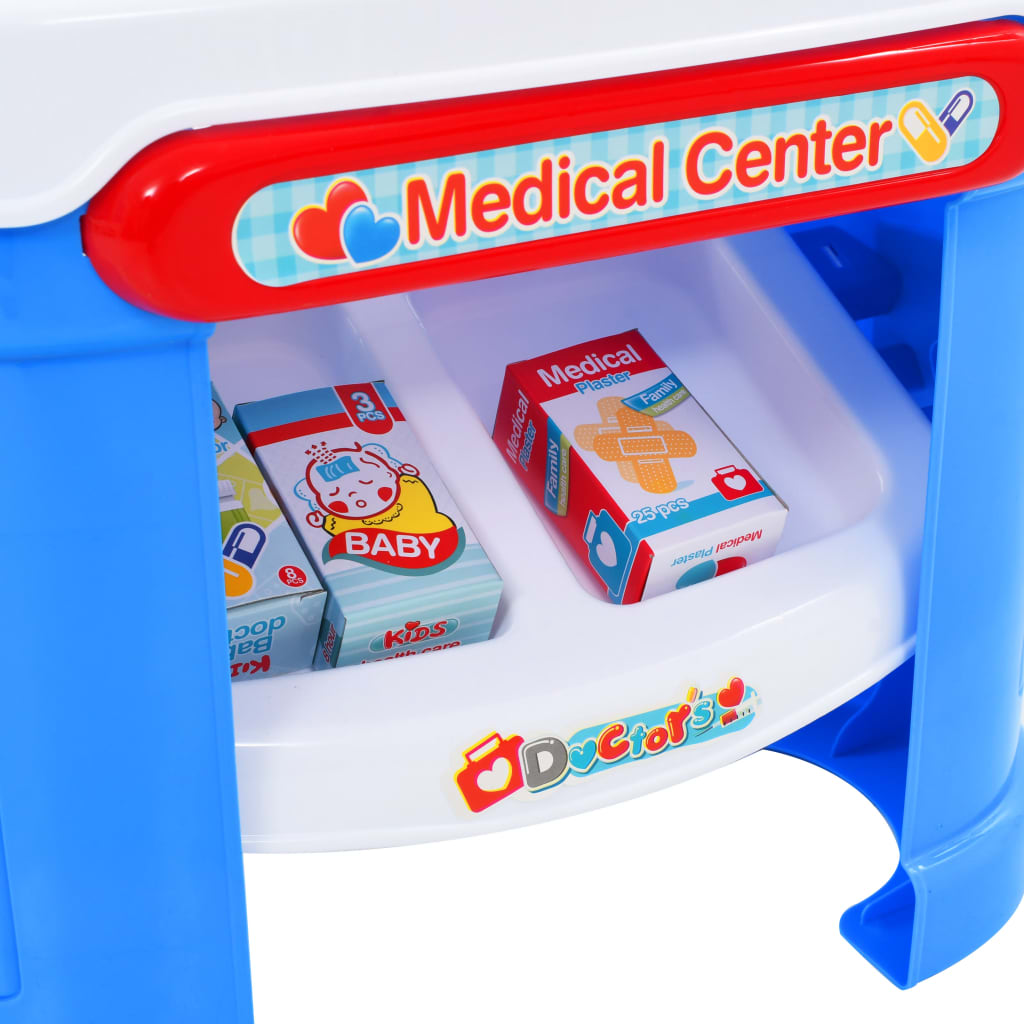 15-tlg. Kinder-Doktorspiel-Set 38 x 30 x 67,5 cm - Pazzar.ch