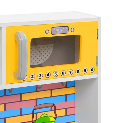 Kinderspielküche MDF 80 x 30 x 85 cm Mehrfarbig - Pazzar.ch
