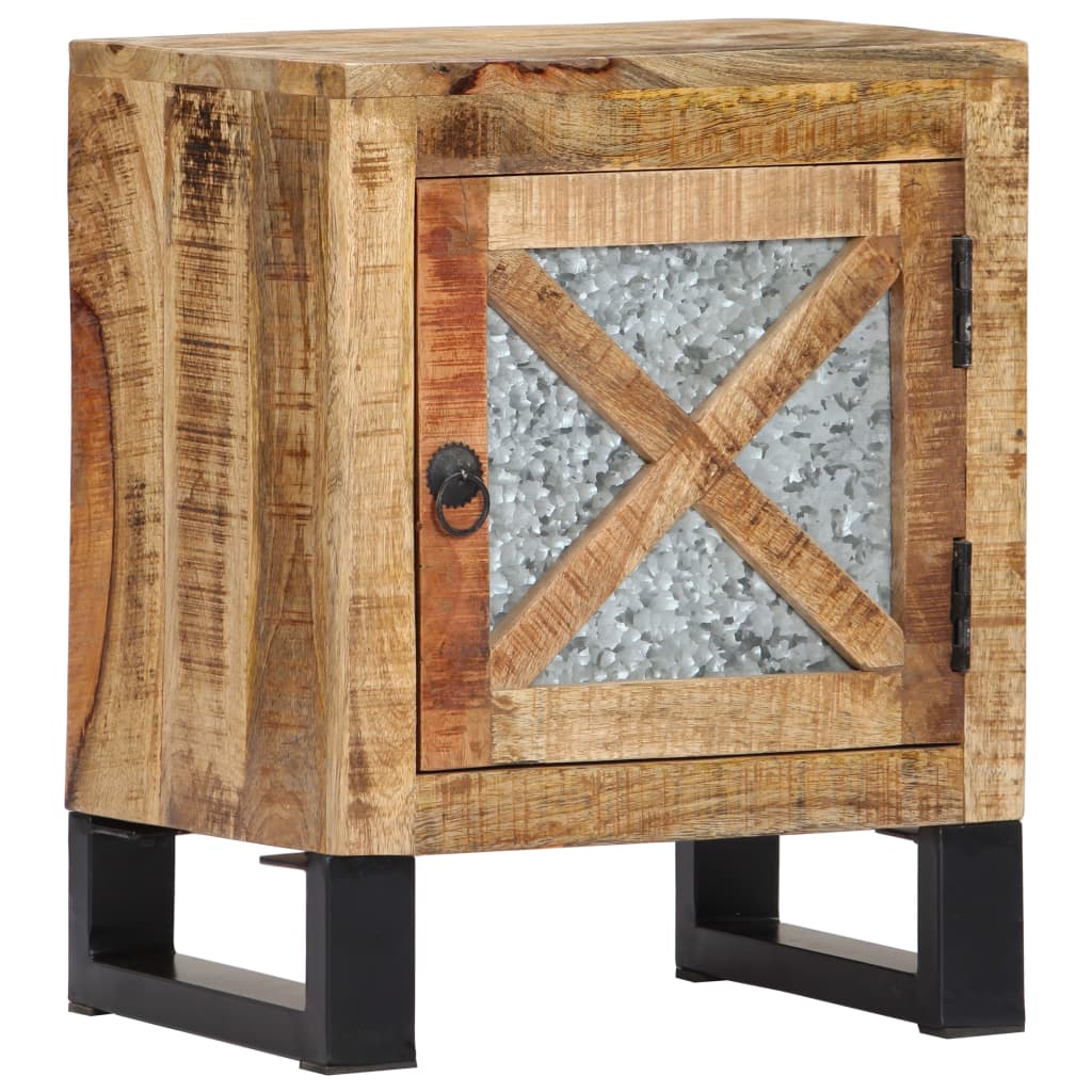 Nachttisch 40 x 30 x 50 cm Mangoholz Massiv - Pazzar.ch