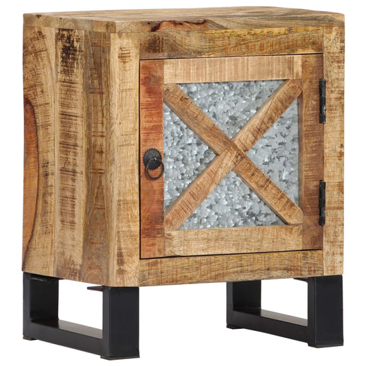 Nachttisch 40 x 30 x 50 cm Mangoholz Massiv - Pazzar.ch