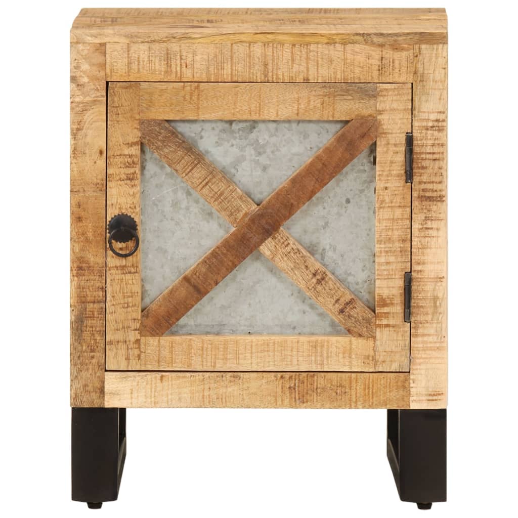 Nachttisch 40 x 30 x 50 cm Mangoholz Massiv - Pazzar.ch