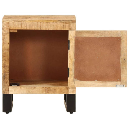 Nachttisch 40 x 30 x 50 cm Mangoholz Massiv - Pazzar.ch