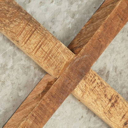 Nachttisch 40 x 30 x 50 cm Mangoholz Massiv - Pazzar.ch