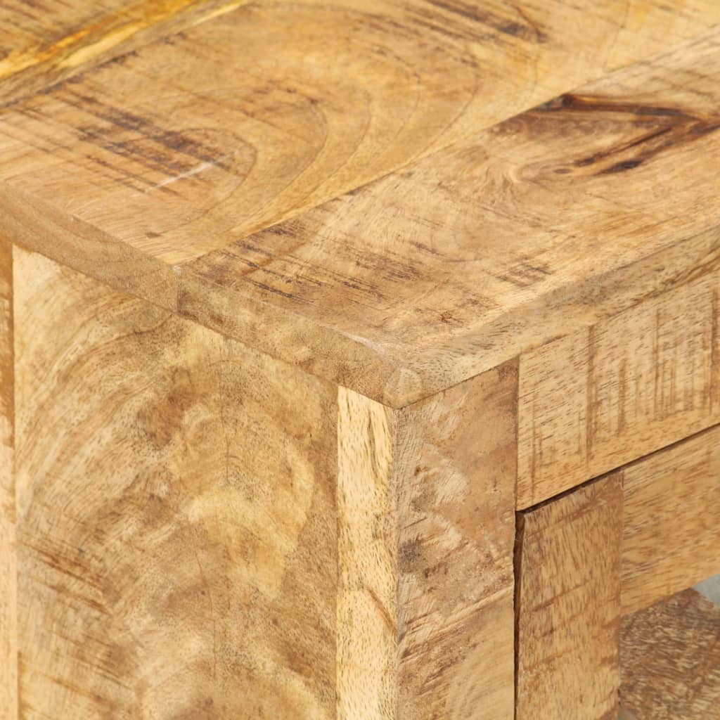 Nachttisch 40 x 30 x 50 cm Mangoholz Massiv - Pazzar.ch