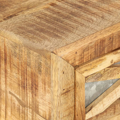 Couchtisch 110 x 50 x 38 cm Massivholz Mango - Pazzar.ch