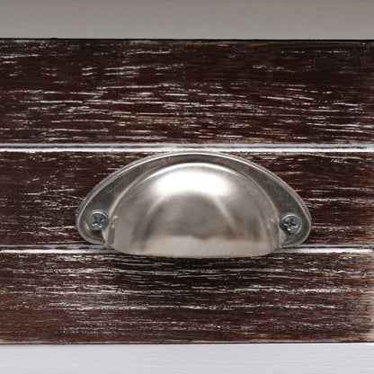 Beistelltisch Braun 40x40x40 cm Paulownia Holz - Pazzar.ch