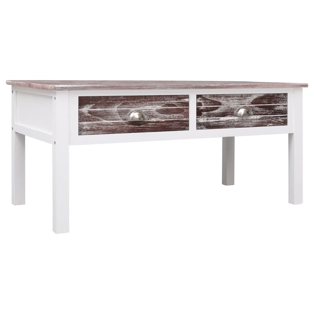 Couchtisch Braun 100 x 50 x 45 cm Holz - Pazzar.ch