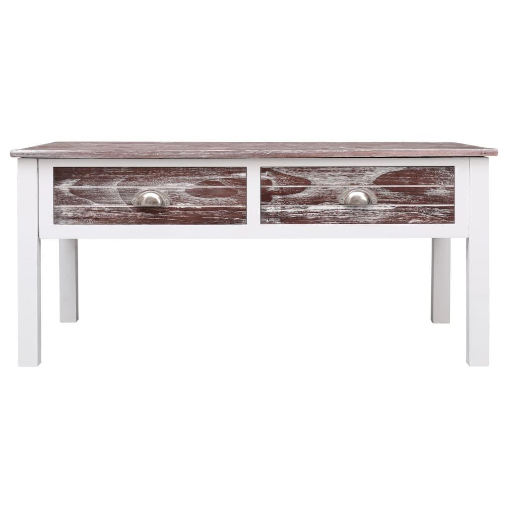 Couchtisch Braun 100 x 50 x 45 cm Holz - Pazzar.ch