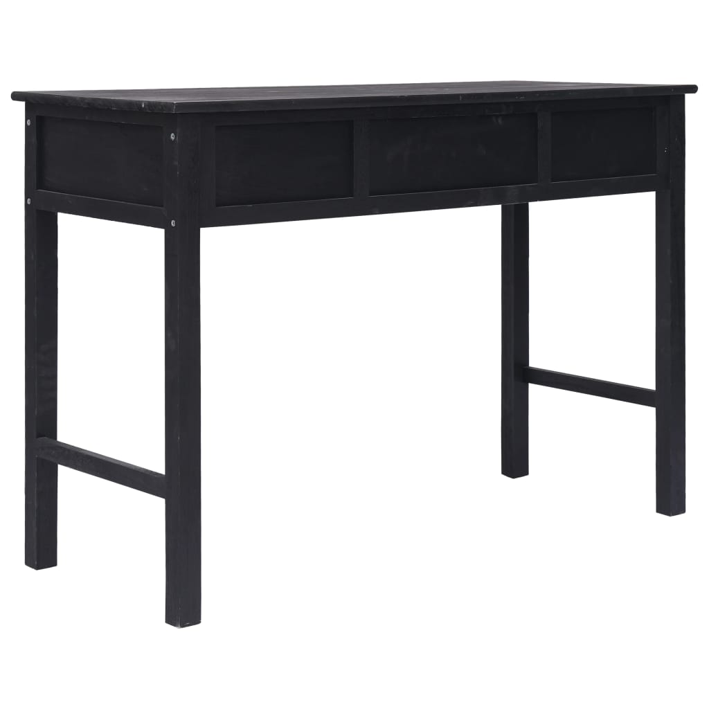Konsolentisch Schwarz 110 x 45 x 76 cm Holz - Pazzar.ch