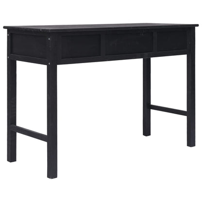 Konsolentisch Schwarz 110 x 45 x 76 cm Holz - Pazzar.ch