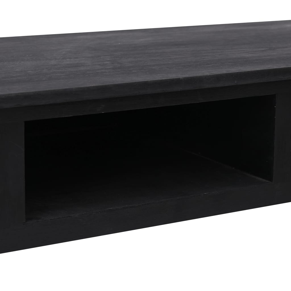 Konsolentisch Schwarz 110 x 45 x 76 cm Holz - Pazzar.ch