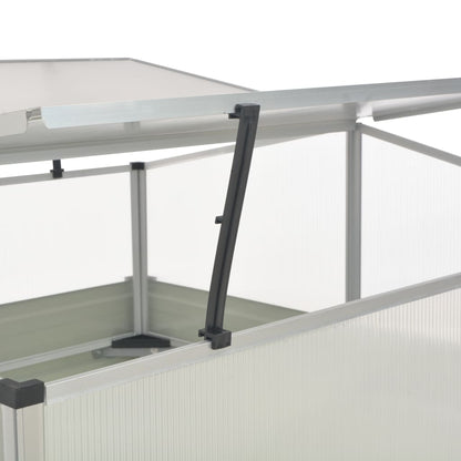 Gewächshaus Braun 100 x 100 x 85 cm Verzinkter Stahl - Pazzar.ch