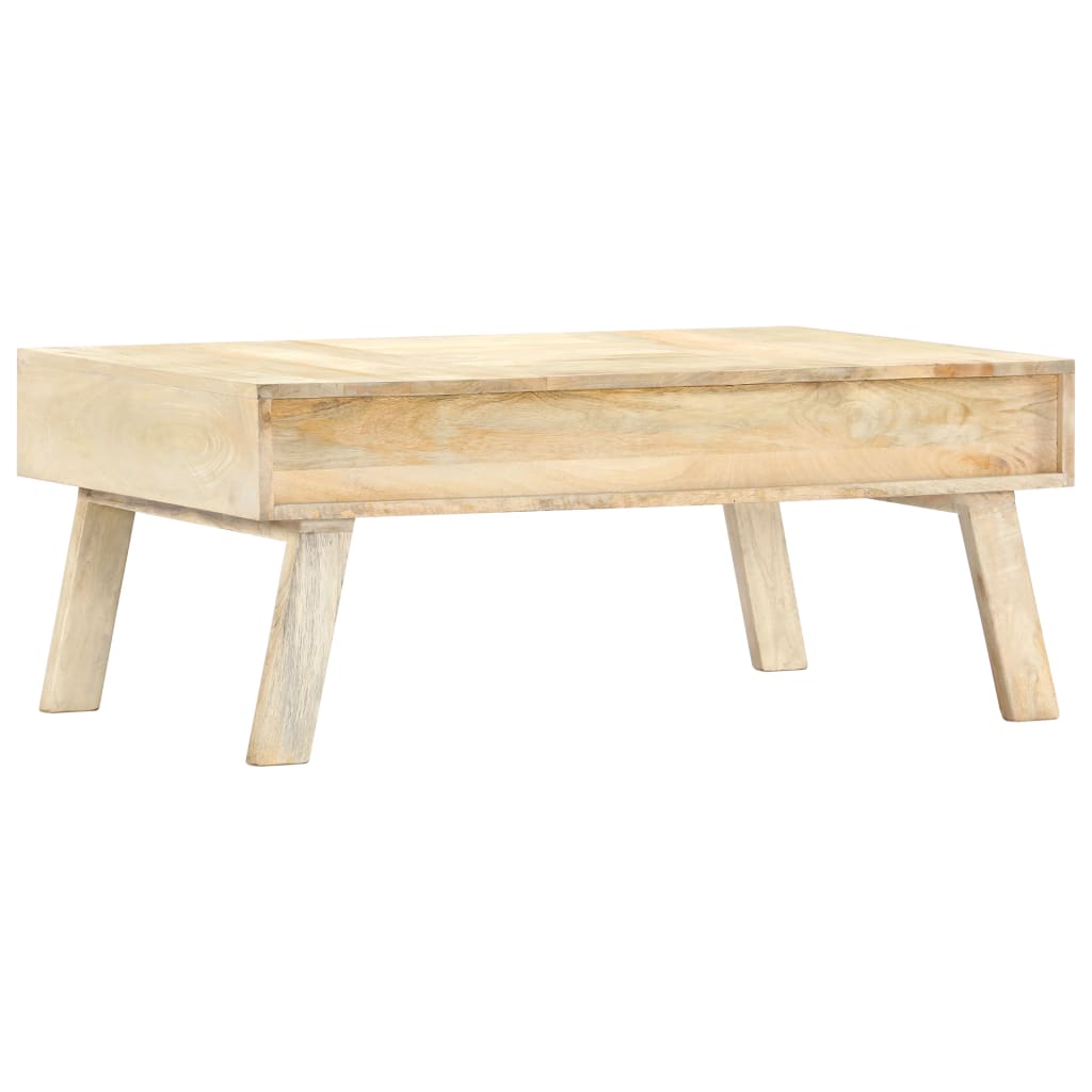 Couchtisch 100×60×40 cm Mango Massivholz - Pazzar.ch