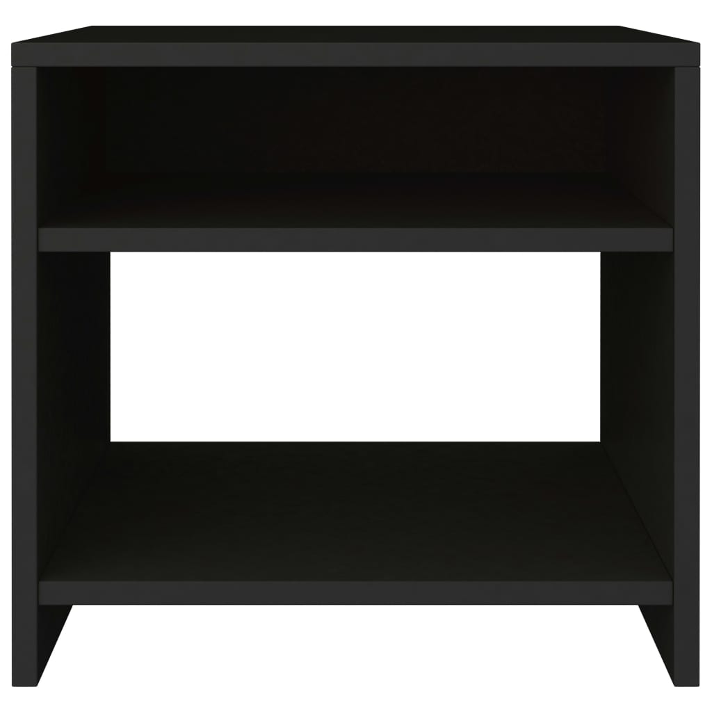 Nachttisch Schwarz 40x30x40 cm Holzwerkstoff - Pazzar.ch
