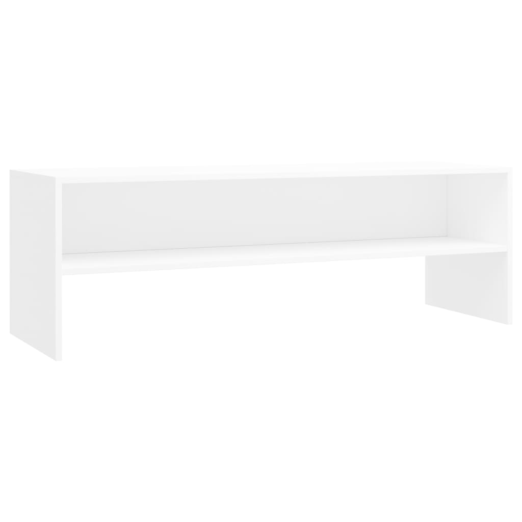 TV-Schrank Weiß 120x40x40 cm Holzwerkstoff - Pazzar.ch