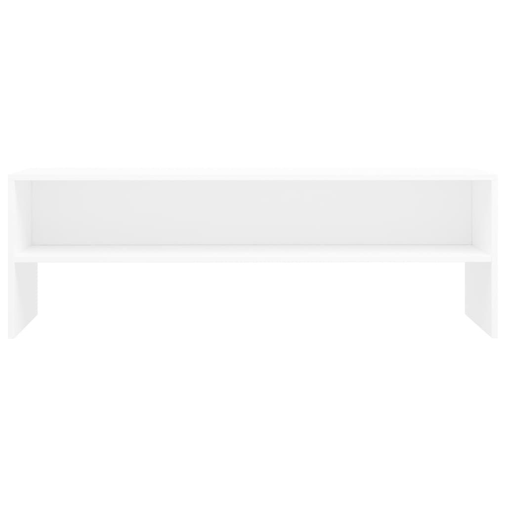 TV-Schrank Weiß 120x40x40 cm Holzwerkstoff - Pazzar.ch