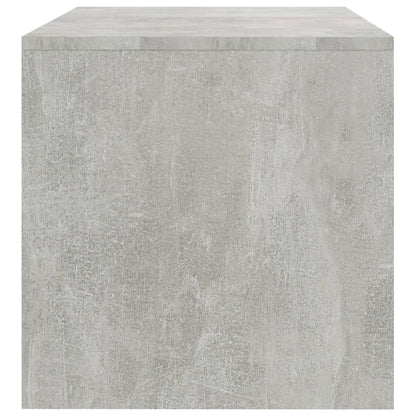 TV-Schrank Betongrau 100x40x40 cm Holzwerkstoff - Pazzar.ch