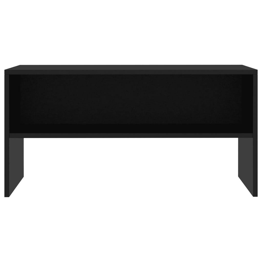 TV-Schrank Schwarz 80x40x40 cm Holzwerkstoff - Pazzar.ch