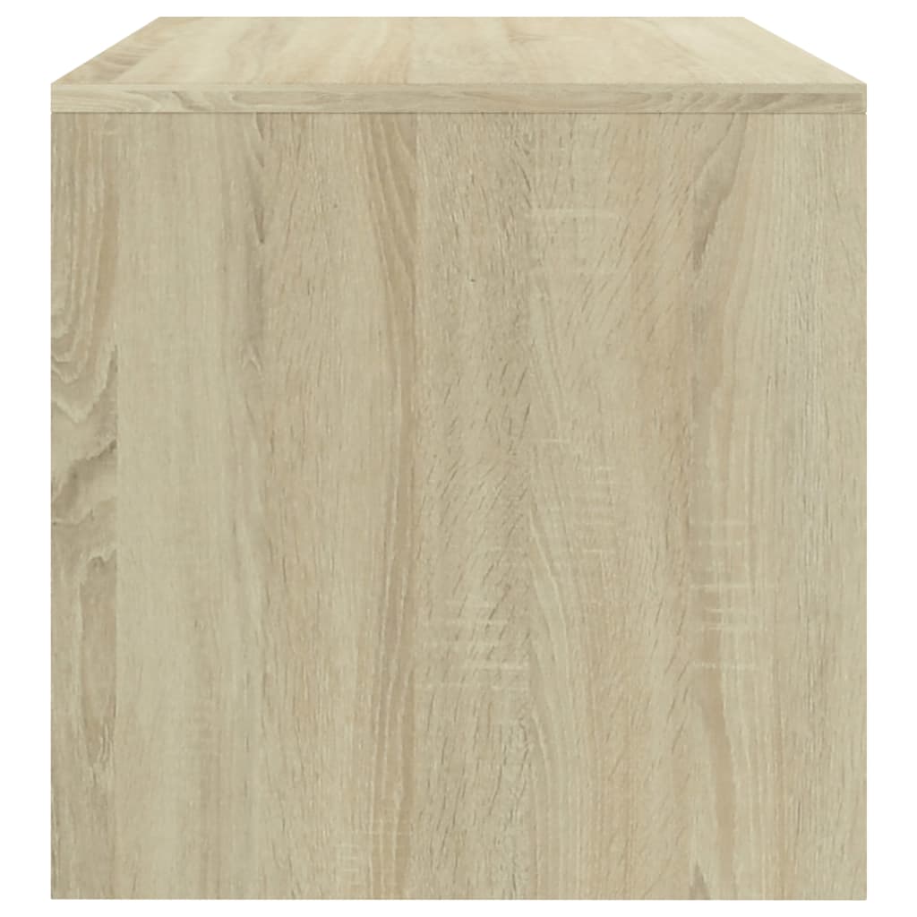 Nachttische 2 Stk. Sonoma-Eiche 40x30x30 cm Holzwerkstoff - Pazzar.ch