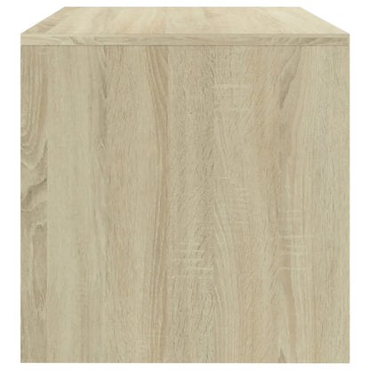 Nachttische 2 Stk. Sonoma-Eiche 40x30x30 cm Holzwerkstoff - Pazzar.ch